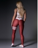 LEGGING SHAPESTAR - RED SILK