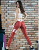 LEGGING SHAPESTAR - RED SILK