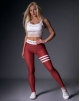 LEGGING SHAPESTAR - RED SILK